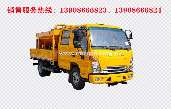 江淮雙排座藍牌除雪車