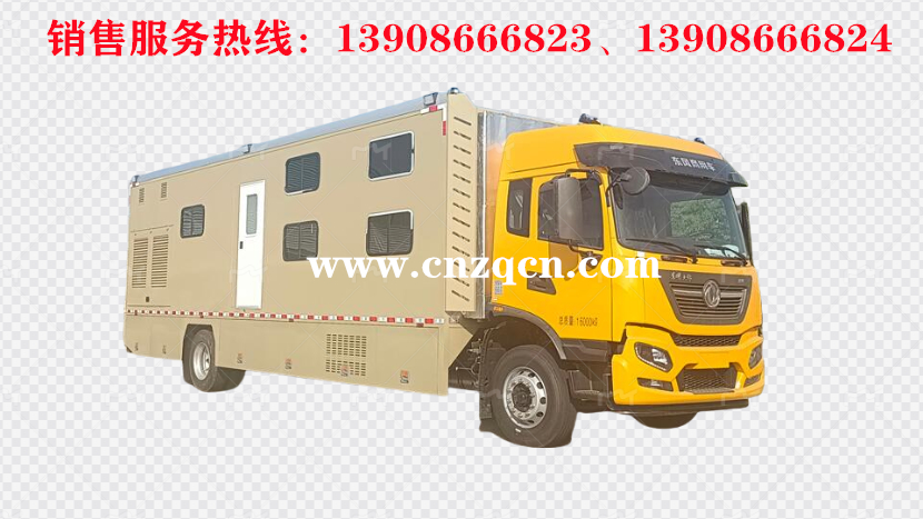 東風天錦單橋后勤應急保障餐車